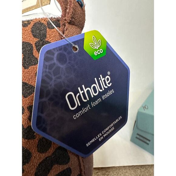 NWT Toms Size 6 Black Brown Leopard Print Suede Kelsey Bootie y2k Wedge - Picture 5 of 11